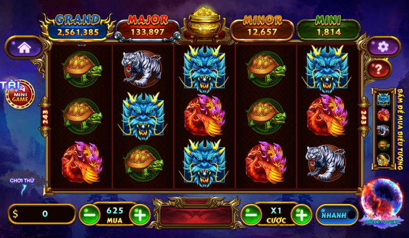 Luật chơi game Tứ Linh tại Hit1 Club